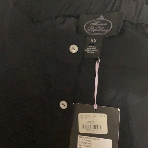 NWT Maison de Papillon Hedy 100% Silk - Picture 6 of 6